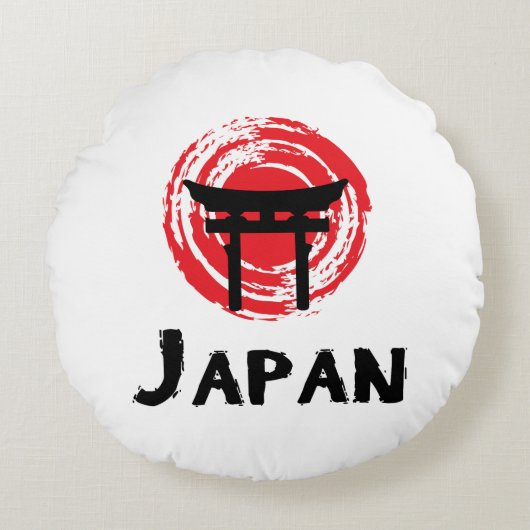 日本 ラウンドクッション (正面)