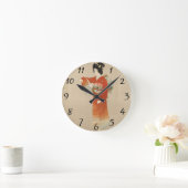 日本 ラウンド壁時計 (ホーム)