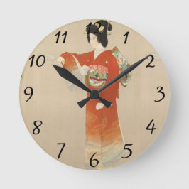 日本 ラウンド壁時計