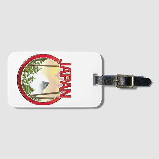 日本 ラゲッジタグ (正面横)