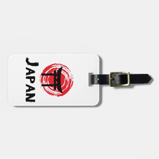 日本 ラゲッジタグ (正面横)