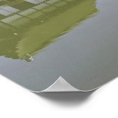 日本・京都日本の・平安神社庭園2 ポスター (角)