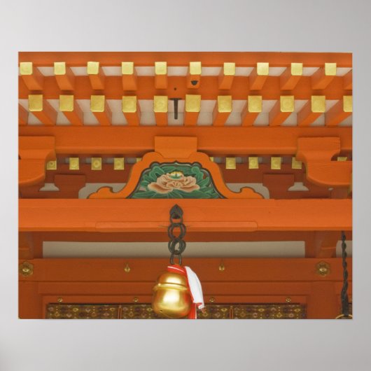 日本・京都・伏見・稲荷大社 ポスター (正面)