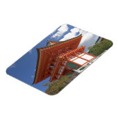 日本 京都 寺の聳える門 マグネット (左側)