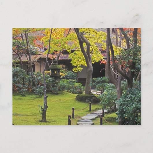 日本 京都 嵐山 大河内山荘 ポストカード (正面)