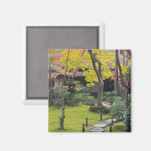 日本 京都 嵐山 大河内山荘 マグネット (正面/裏面)