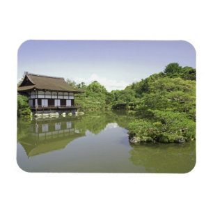 日本、京都、平安神宮の日本庭園 2 マグネット