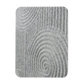 日本，京都，東福寺砂の模様 マグネット (縦)