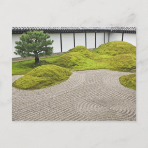 日本、京都、東福寺、山水庭園 ポストカード