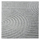 日本、京都、東福寺、砂紋 タイル (正面)