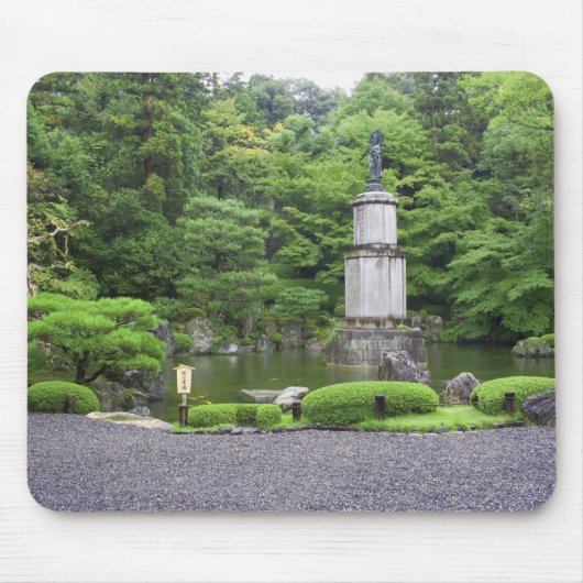 日本 京都 枯山水 マウスパッド (正面)