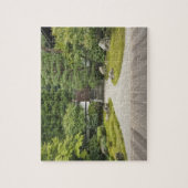 日本·京都·泉涌寺庭園 ジグソーパズル (縦)