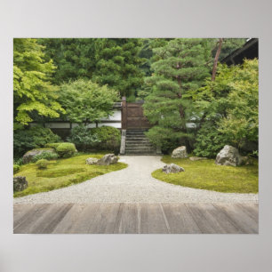 日本 京都 泉涌寺庭園 ポスター