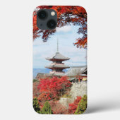 日本、京都。秋色の清水寺 Case-Mate iPhoneケース (裏面)