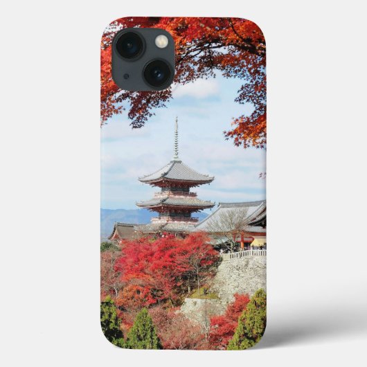 日本、京都。秋色の清水寺 Case-Mate iPhoneケース (裏面)