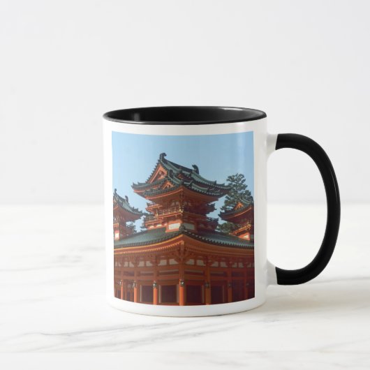 日本、京都、色彩豊かな平安神宮、 マグカップ (右)