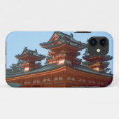 日本、京都、色彩豊かな平安神宮、 Case-Mate iPhoneケース (裏面(横))