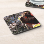 日本、京都。芸者のリアビュークローズアップ コースター (左側)