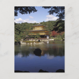日本 京都 金閣寺 禅寺 ポストカード