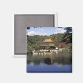 日本、京都、金閣寺、禅寺 マグネット (正面/裏面)