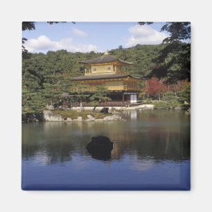 日本、京都、金閣寺、禅寺 マグネット