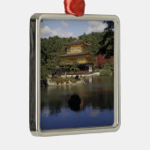 日本、京都、金閣、禅寺 メタルオーナメント (右)