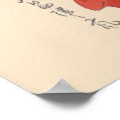 日本 – 伝統的歌舞伎 – red2 - ポスター (角)