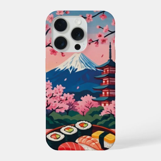 日本 - 名所 iPhoneケース (裏面)