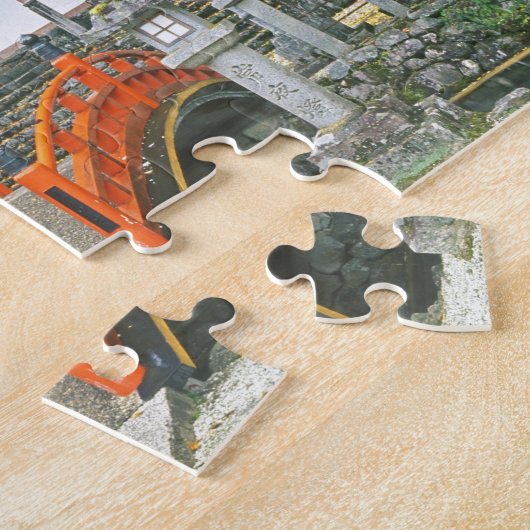 日本·奈良·龍禅寺 ジグソーパズル (側面)