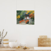 日本、奈良、龍禅寺 ポスター (キッチン)