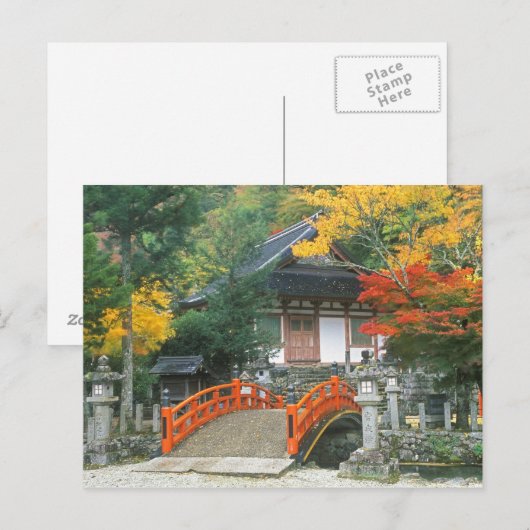 日本·奈良·龍禅寺 ポストカード (正面/裏面)