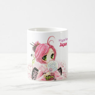 日本-寄付されたマグのための希望 コーヒーマグカップ
