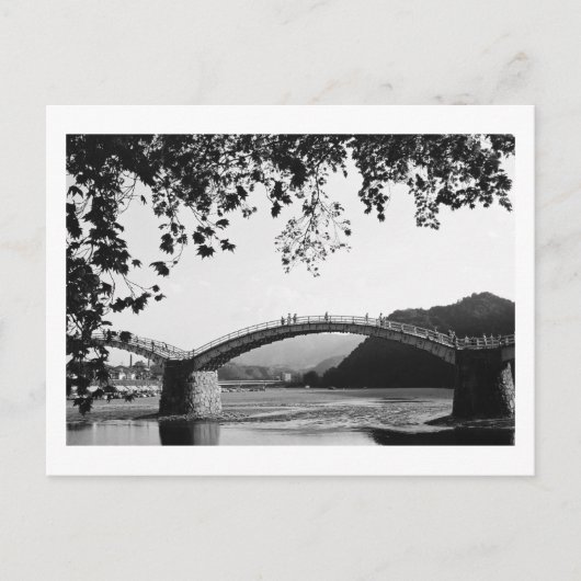 日本 岩国市錦帯橋 ポストカード (正面)
