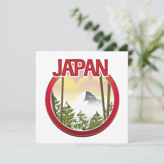 日本 招待状 (スタンド正面)