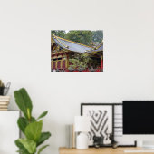 日本、日光。東照宮と2つの廟 ポスター (ホームオフィス)