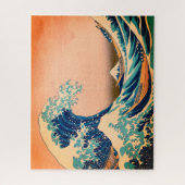 日本 – 日本のアー素晴らしト(神奈川の波) ジグソーパズル (縦)