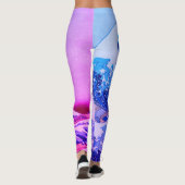 日本 – 日本のアー素晴らしト（神奈川の波） レギンス (裏面)