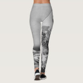 日本 – 日本のアー素晴らしト（神奈川の波） レギンス (裏面)