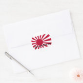 日本 – 旭日の国 ラウンドシール (封筒)