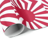 日本-朝日の日本のな旗の海軍旗 ラッピングペーパー (ロールコーナー)