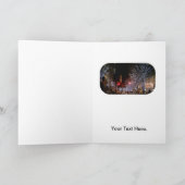 日本，東京のクリスマス シーズンカード (内部)