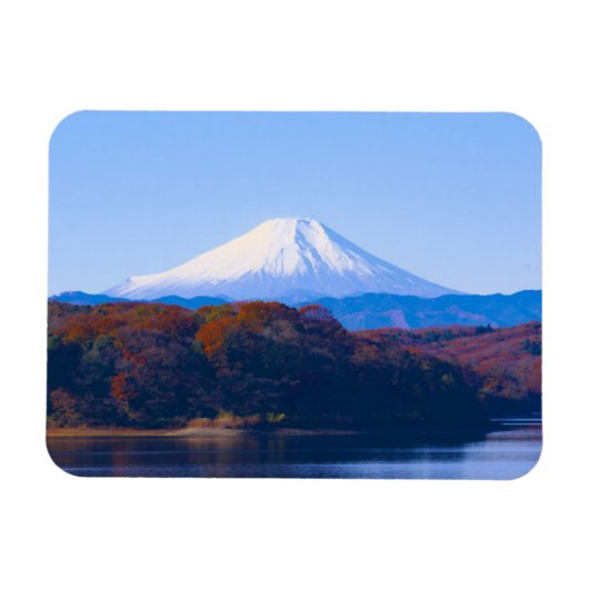 日本，東京の富士山 マグネット (横)
