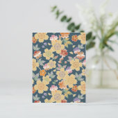 日本，桜，着物，折り紙，千代紙，花， ポストカード (スタンド正面)