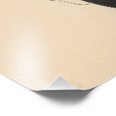 日本 – 歌舞伎伝統的 – 黒 –  フォトプリント            (角)