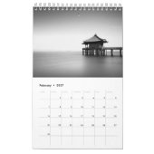 日本。浮世暦2022年 カレンダー (2月 2027)
