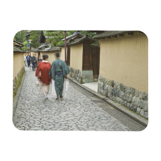 日本, 石川県, 金沢市, ひがし茶屋街 マグネット (横)