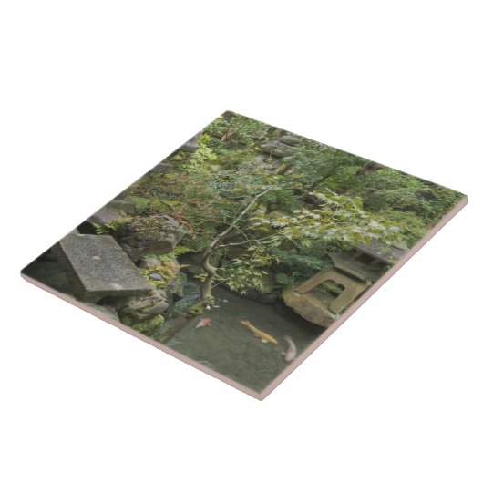 日本、石川、金沢、野村武家 タイル (側面)