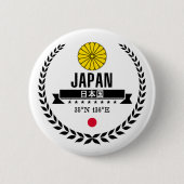 日本 缶バッジ (正面)