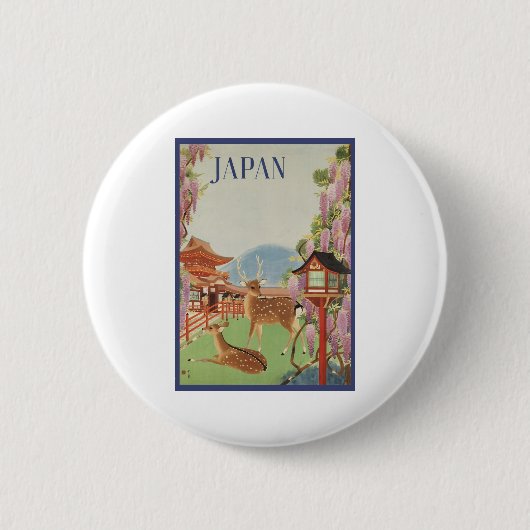 日本 缶バッジ (正面)