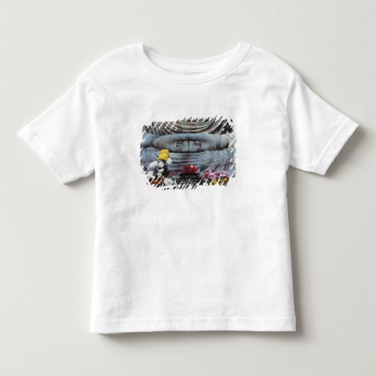 日本 花 トドラーTシャツ (正面)